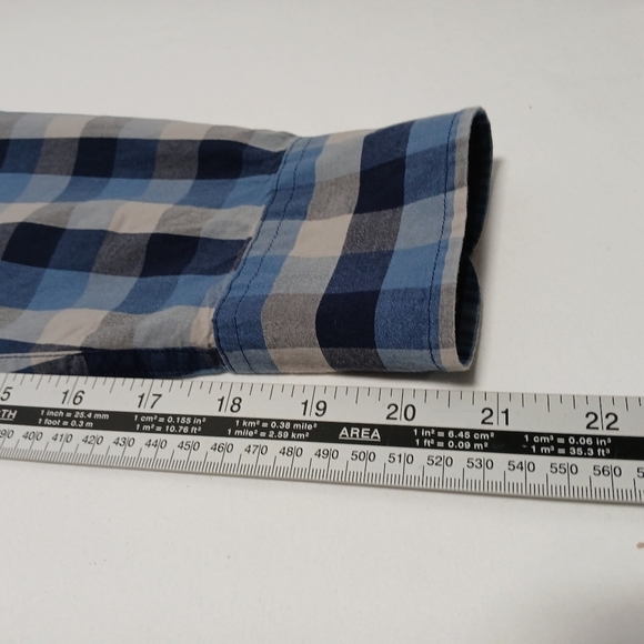 J.Crew  Men's Cotton Longsleeve Plaid Button Down Shirt. Size L - Picture 5 of 8